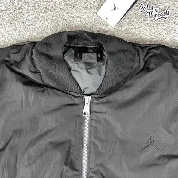 Air Jordan Essentials Statement Renegade Zip Jacket SZ 2XL Men Black FB7316-010